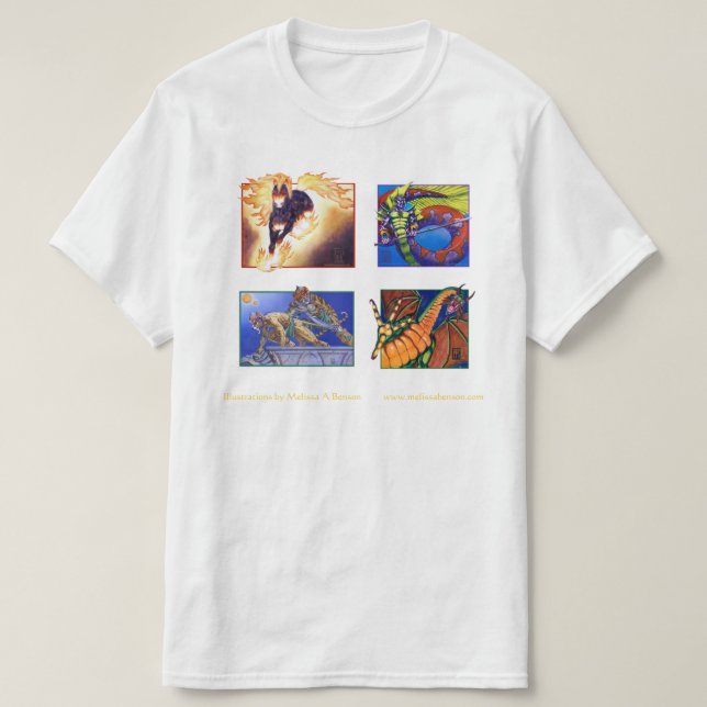 Magic: The Gathering T-shirt (Design framsida)
