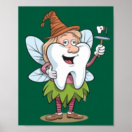 Magic Tooth Fairy Art Poster