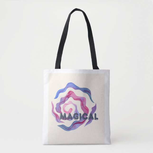 "Magic" Tote bag Tygkasse (Framsida)