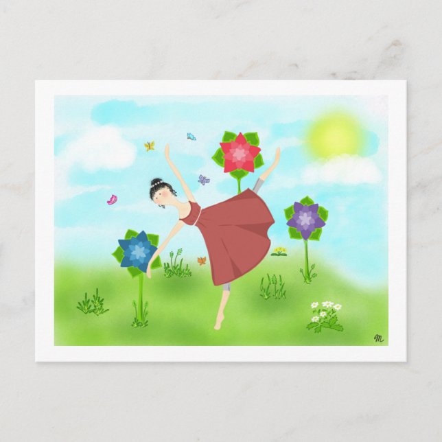 Magic Träd_Do Dance Vykort (Framsida)