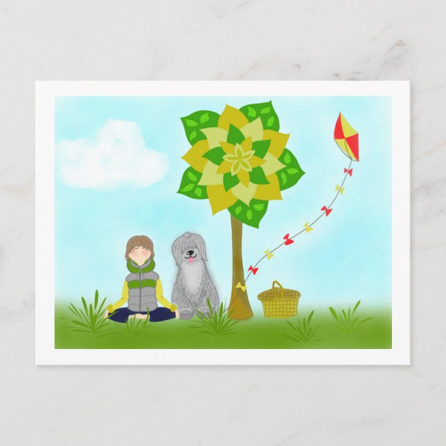 Magic Träd_Rest Vykort (Framsida)