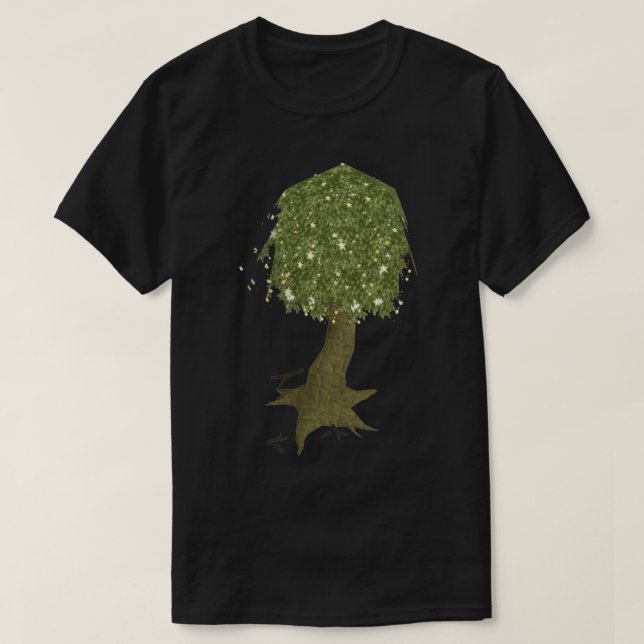 Magic Träd Runescape T Shirt (Design framsida)