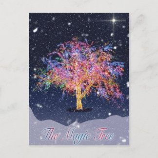 Magic Träd vycard Vykort