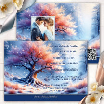 Magic Träd Winter Wedding