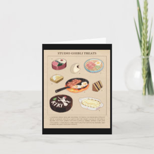 Magic Treat Food from Studio Ghibli Films Stick Kort