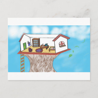 Magic Treehouse Vykort