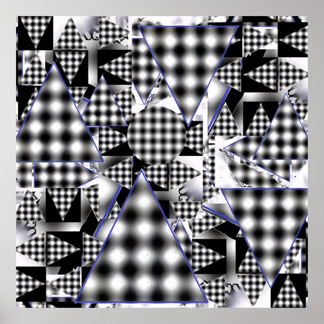 Magic Triangles Three 2-D Poster (Framsidan)