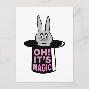 Magic Trick Vykort