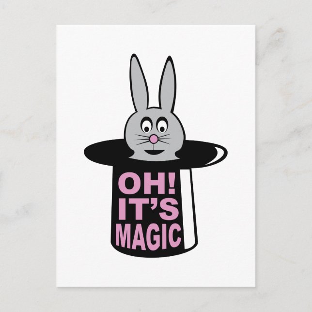 Magic Trick Vykort (Framsida)