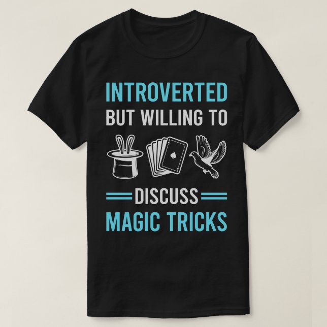 Magic Tricks Magic Tricks Magic Trick Magician T Shirt (Design framsida)