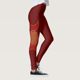 Magic Triple Måne - Spirit Flower of Life 1 Hoodie Leggings
