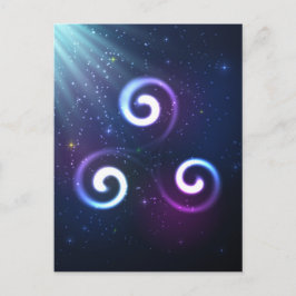 Magic Triskel Vykort