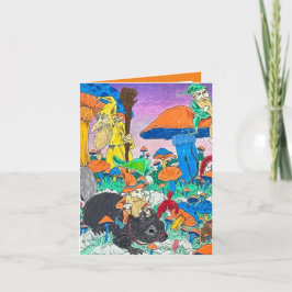 Magic Troll Card Tack Kort