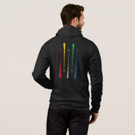 Magic Trollspös Unisex Zip Hoodie T Shirt