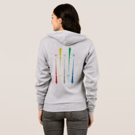 Magic Trollspös Zip Hoodie T Shirt