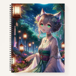 Magic Twilight Forest Anime Catgirl Work/School