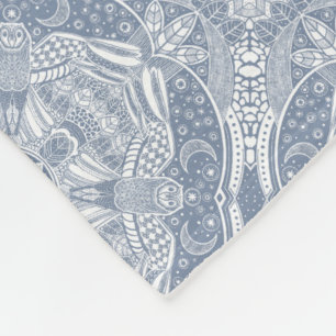 Magic Uggla Mandala Fleecefilt