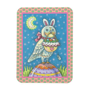 MAGIC UGGLA & PÅSK BASKET, HELGDAG BIRD MAGNET
