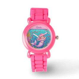 Magic Underwater Sjöjungfru Kids Watch Armbandsur