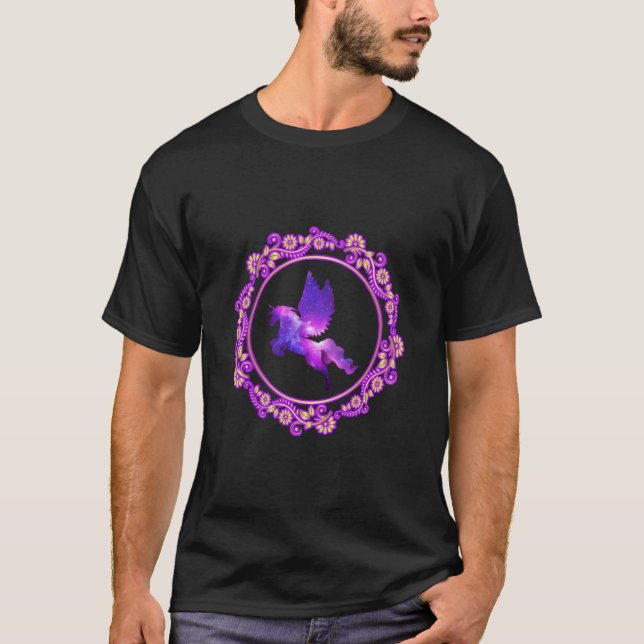 Magic Unicorn 12. T Shirt (Framsida)