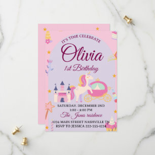 Magic Unicorn 1:a Birthday Call for Girls Spara Datumet