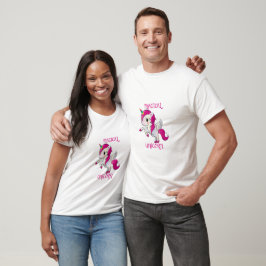Magic Unicorn Älskare Fläkt Klubb T Shirt