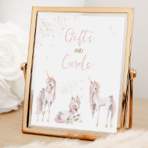 Magic Unicorn Birthday Gifts Sign