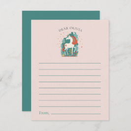 Magic Unicorn Birthday Time Capsule Önskemål & Rådkort