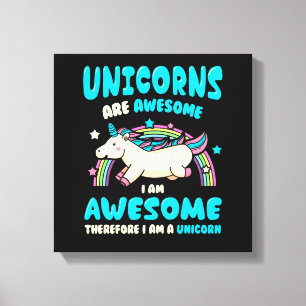 Magic Unicorn Canvastryck