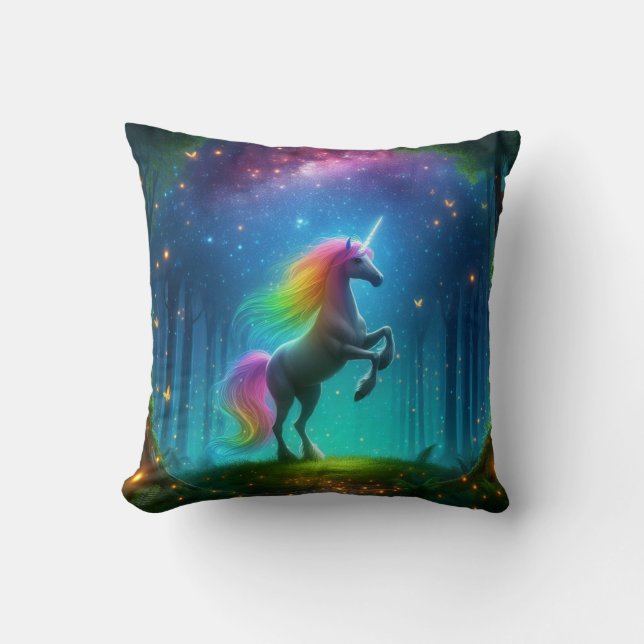 Magic Unicorn cushion, killunicorn cushion Kudde (Framsida)