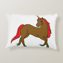 Magic Unicorn Dream Pillow - Soft & Sparkly Prydnadskudde