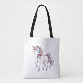 Magic Unicorn Dreams - Whimsical Fantasy Design Tygkasse