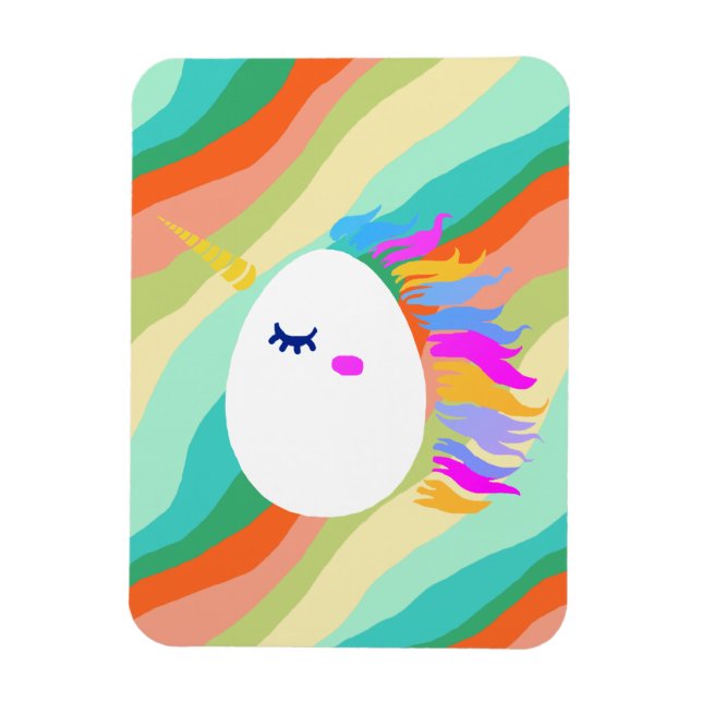 Magic Unicorn Eggs Magnet (Vertikal)