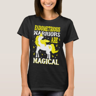 Magic Unicorn Endometriosis Warriors T Shirt
