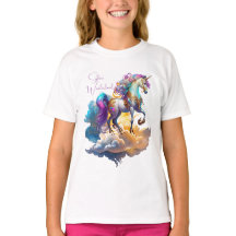 Magic Unicorn Fantasy clouds romantik födelsedag