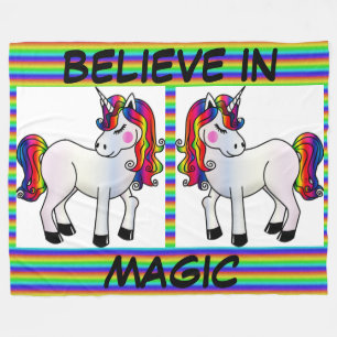 Magic Unicorn Fleecefilt