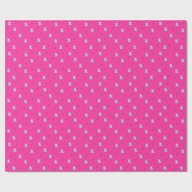 Magic Unicorn Gift Wrapping Papper Presentpapper (Platt)