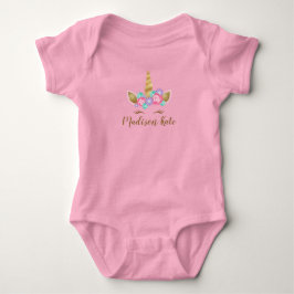 Magic Unicorn Girl Birthday One Biet Bodykostym T Shirt