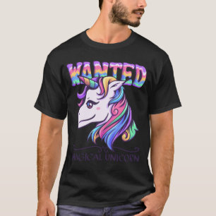 Magic Unicorn Horse önskad T Shirt