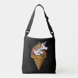 Magic Unicorn Ice Cream Funny Joke Axelväska