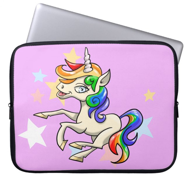 Magic Unicorn Laptop Fodral (Framsidan)
