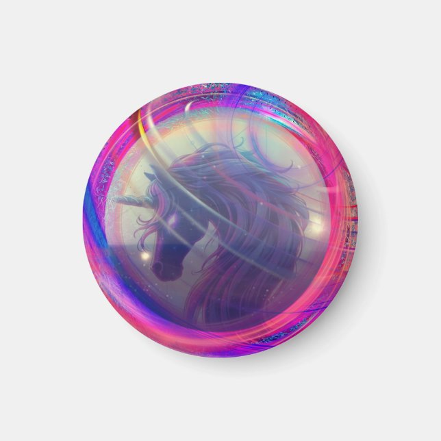 Magic Unicorn Magnet (Framsidan)