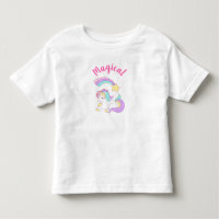 Magic Unicorn med Rainbow Shooting Star