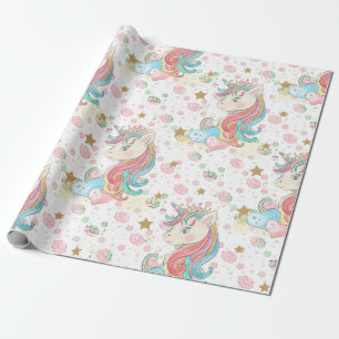 Magic Unicorn Mönster Presentpapper