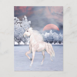 Magic Unicorn-morgon Vykort