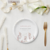 Magic Unicorn Papper Plate