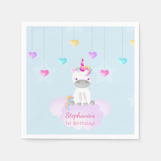 Magic Unicorn Pappersservett (Framsidan)