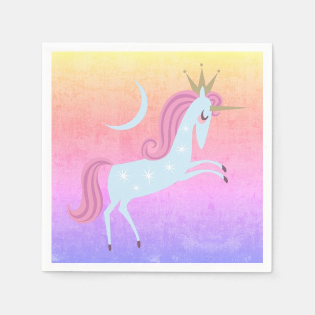 Magic Unicorn Pappersservett (Framsidan)