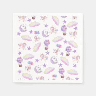 Magic Unicorn Party Box Pappersservett