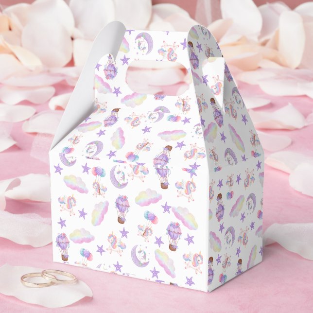 Magic Unicorn Party Box Presentaskar (Bröllop)